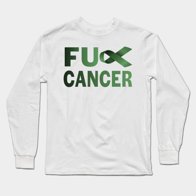 F*CK Liver Cancer Long Sleeve T-Shirt by treszure_chest